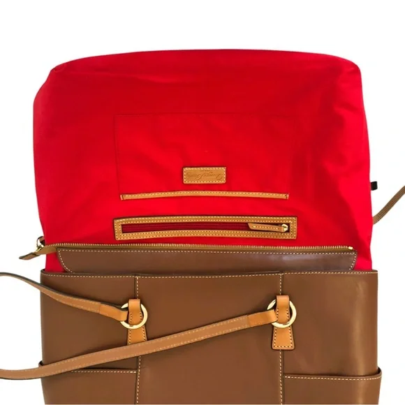 Dooney & Bourke Carry it All Oversize Large Zip Shopper Florentine Leather HP - Picture 7 of 17